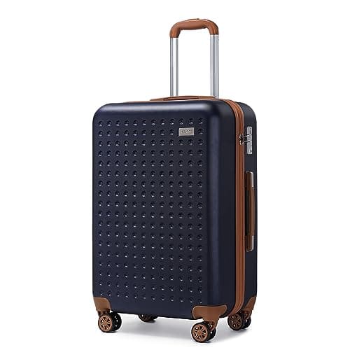 Kono Cabin Suitcase Hand Luggage Suitcase Lightweight ABS Small 20" Suitcase with 4 Wheels Spinner and TSA Lock