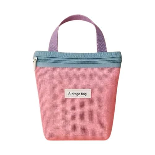 Travel Beach Bag, Breathable Mesh Tote, Lightweight Foldable, Gym, Camp