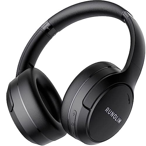 RUNOLIM Hybrid Active Noise Cancelling Headphones Bluetooth Wireless
