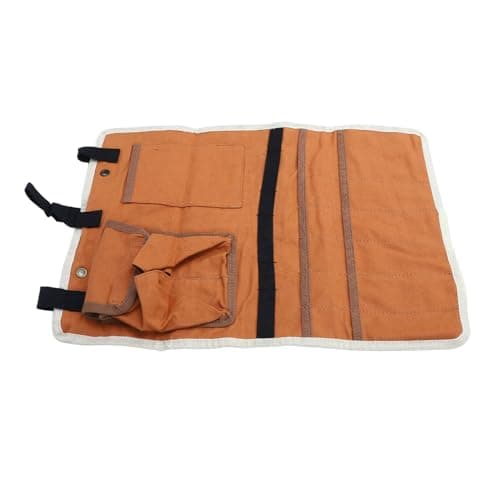 GOWENIC Camping Hanging Storage Bag Canvas Organizer for Tent