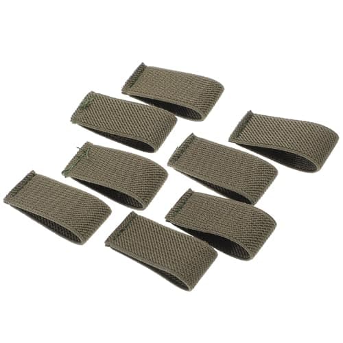 Hemobllo 8 Pack Elastic Belt Keepers for Vest and Helmet Straps