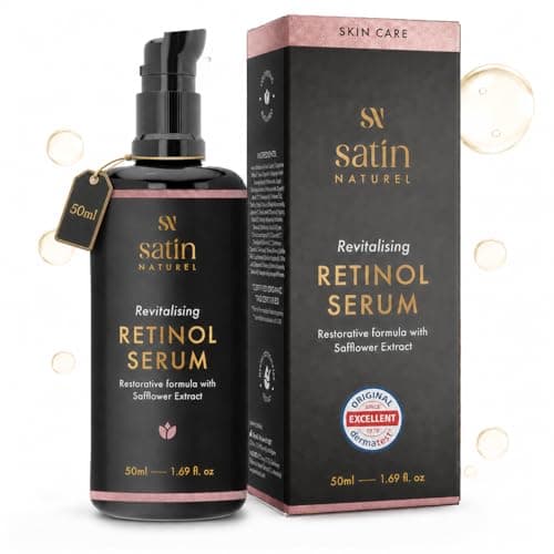 Satin Naturel Retinol Serum 50ml with Organic Aloe Vera