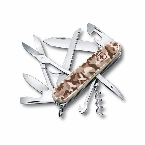 Victorinox Swiss Army Knife Huntsman - Multitool 15 Functions - Wood Saw