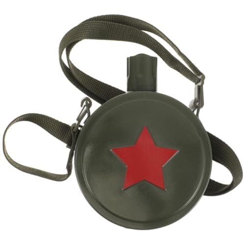 BESPORTBLE Outdoor Sports Water Bottle Water Jug Canteen with Hiking Canteen Water Canister Hiking Water Canteen Water Flask Camo Travel Foot Stainless Steel Camping Bottle re-usable
