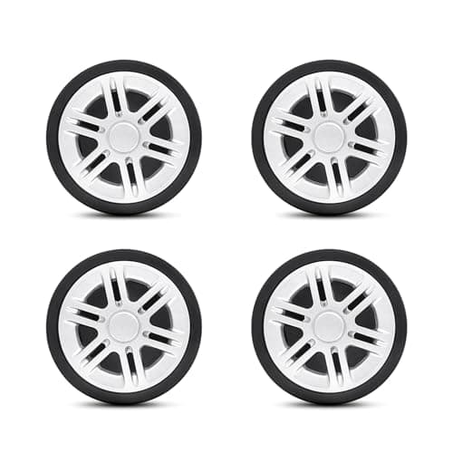 4PCS DIY Luggage Suitcase Wheel Repair Accessories Portable Travel Luggage Replacement for Women Men Luggage Replacement Wheel