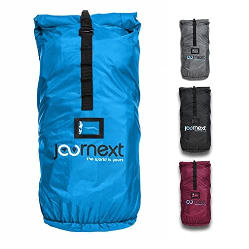 Journext 2 in 1 Backpack Protective Cover & Rain Cover/Flight Cover Backpack, Pacific Blue, M (bis 55L)
