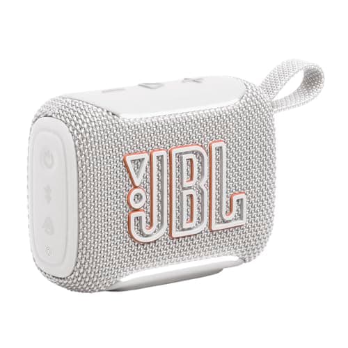 JBL Go 5, Ultra‑Portable Bluetooth Speaker, Waterproof, White