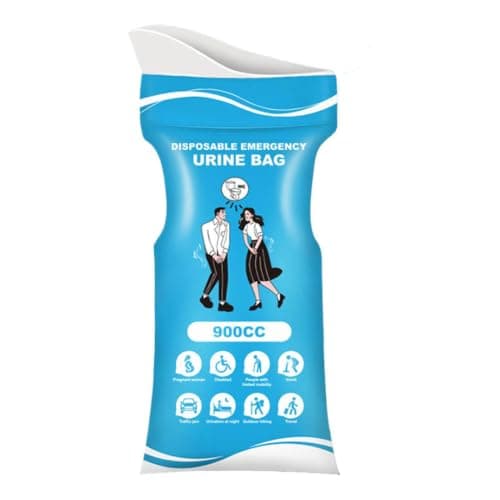 Travel Pee Bags Spill-Proof Unisex Hygienic Vomit Poop