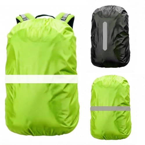 2 Pcs Waterproof Backpack Rain Cover 18L-30L for Rainy Days Hiking Travel
