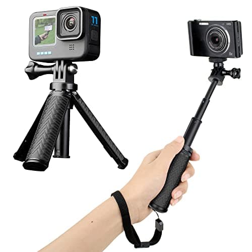 YALLSAME Mini Selfie Stick Tripod for GoPro DJI Action Camera