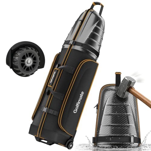 Golf Travel Bags Flight with Wheels,Golf Travel Cover,Golf Club Travel Case