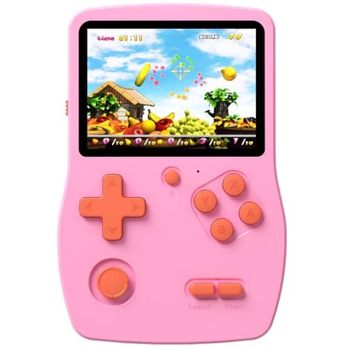 32 Bit Handheld Game Console for Kids,3.0" IPS Screen with 139 Video Games