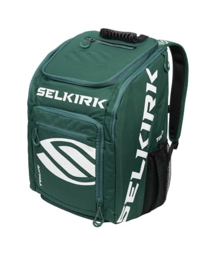Selkirk Sport Tour Travel Backpack | Pickleball Bag | 2 Paddles | Green