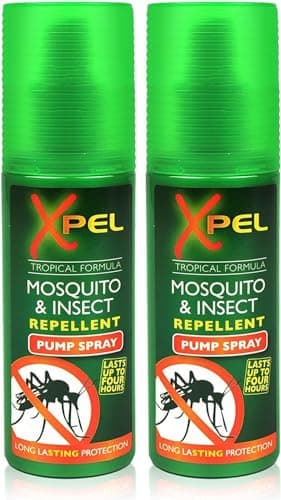 2 X 70ml Ultimate Mosquito Insect Bite Repellent Spray | Fast & Effective Mosquito & Fly Repellent 70ml