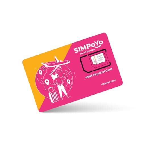 GL.iNet SIMPoYo Physical eSIM, 8 Profiles, 4G/5G Global, for Travel Routers