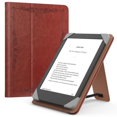 MoKo Universal Case for 6 inch kindle eReaders and Tablets, Vintage Style