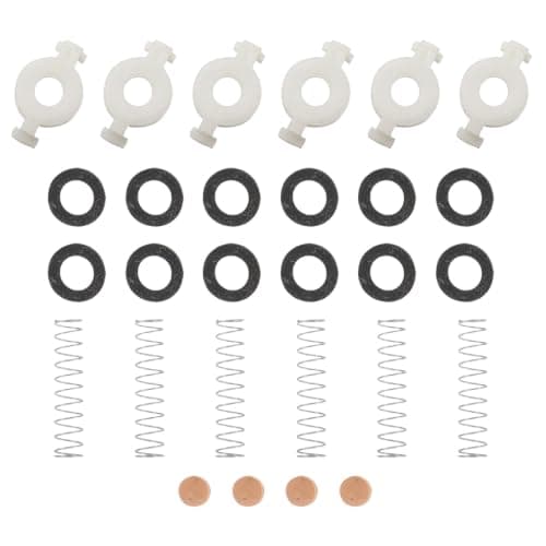 2 Sets Trumpet Valve Repair Kit with Spring Felt Washers for Cornet
