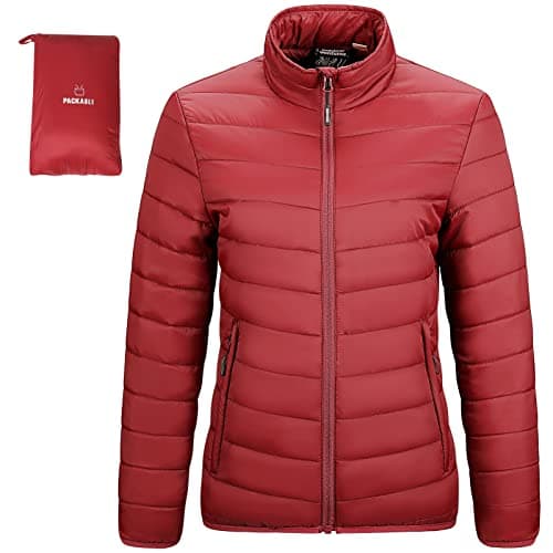 Outdoor Ventures Women's Packable Puffer Jacket Lightweight Quilted Jacket