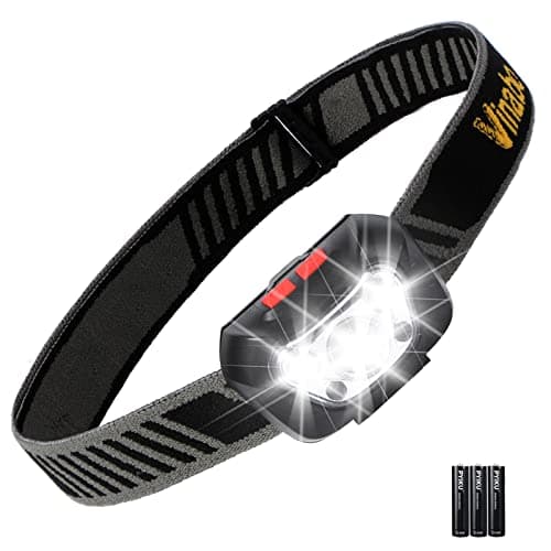 Vinabo Head Torch, Super Bright Lightweight LED Headlamp