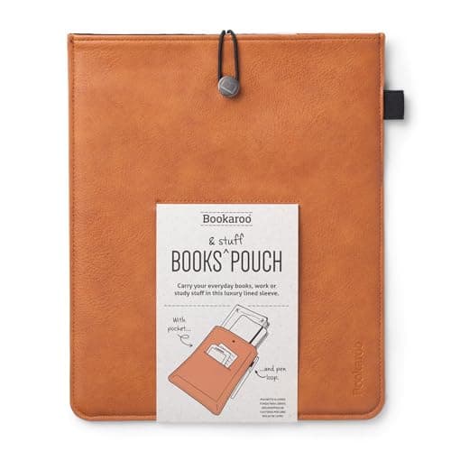 Bookaroo Books & Stuff Pouch Brown