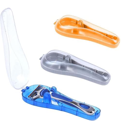 3PCS LinMei Razor Case Compatible with Gillette Fusion ProGlide Razors