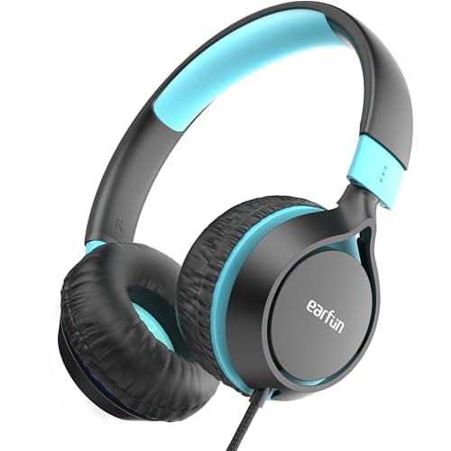 EarFun S1 Kids Headphones, Over-ear Headphones for Kid, 85dB Volume Limit