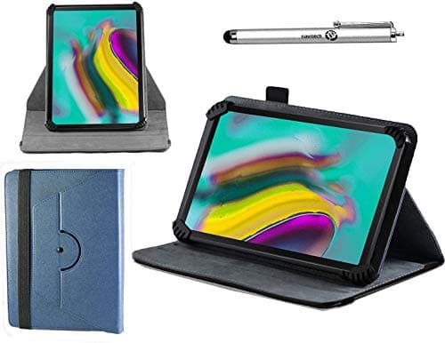 Navitech Blue Faux Leather Case Cover - Compatible With Lenovo Yoga Tab 3 Pro 10