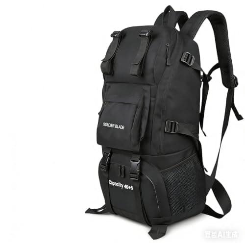 Sockywin Hiking Backpack 45L, Waterproof Rucksack for Camping Trekking