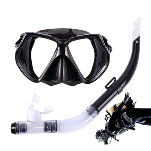 Snorkel Goggles Panoramic View Anti-Fog for Swimming