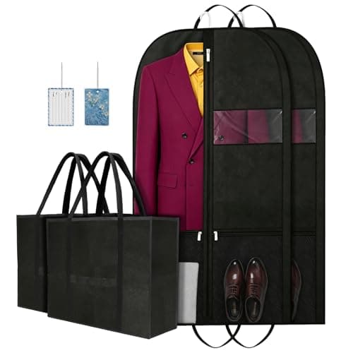 Men’s Suit Garment Bag, Business Travel Garment Bag for Men, Suit Bag for