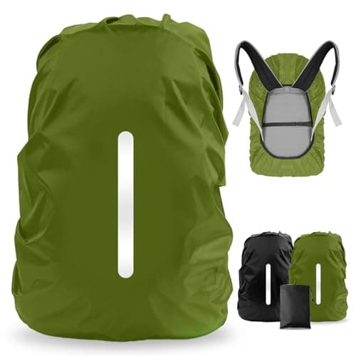 LAMA 2 Pack Waterproof Backpack Rain Cover for Size M 30L–40L Rucksack