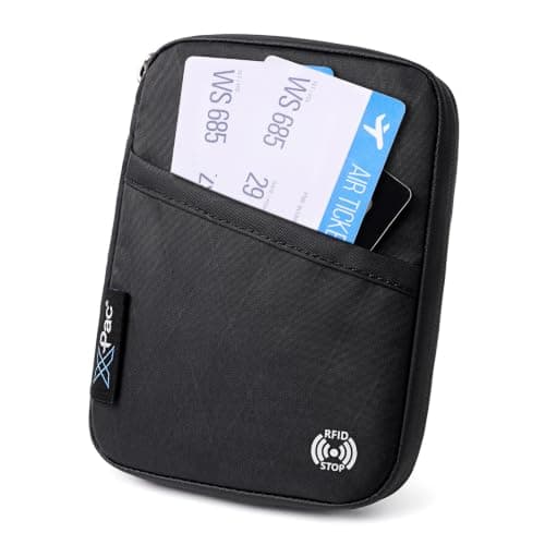 hk Passport Holder RFID Blocking Travel Document Organiser Waterproof Pouch