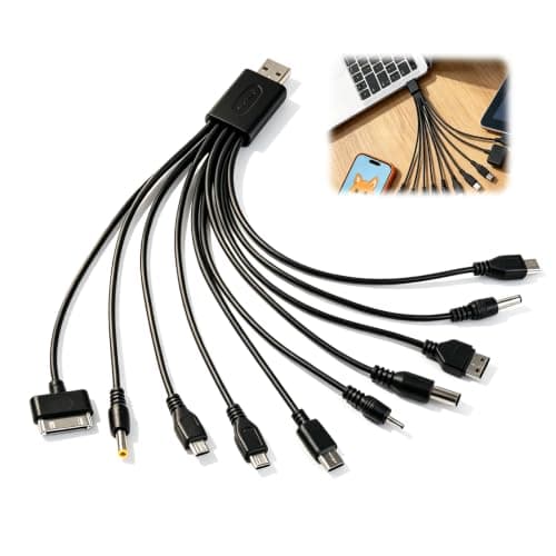 Guline 10-in-1 Universal Multi-Function USB Charger Cable