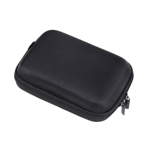 Back to School Electronics Organizer Black Fabric Storage Box