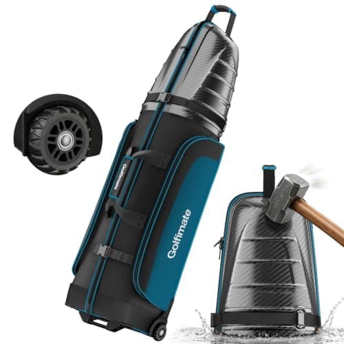Golf Travel Bags Flight with Wheels,Golf Travel Cover,Golf Club Travel Case