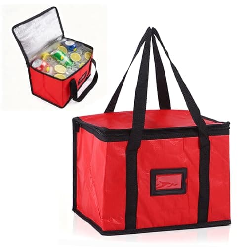 YZDZSW Large Food Delivery Bag 43 cm, 40L Insulated Cooler Bag