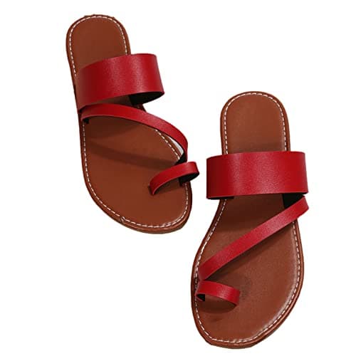 Zeiayuas Bunion Correction Slides Womens Orthopedic Sandals Ladies Flats Orthotic Flip Flops Wide Fit Clip Toe Walking Thong Sandals with Plantar Fasciitis