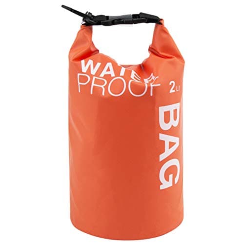 Uncle Paul Boat Dry Bags Orange 2L Outdoor Drifting Boating Fishing