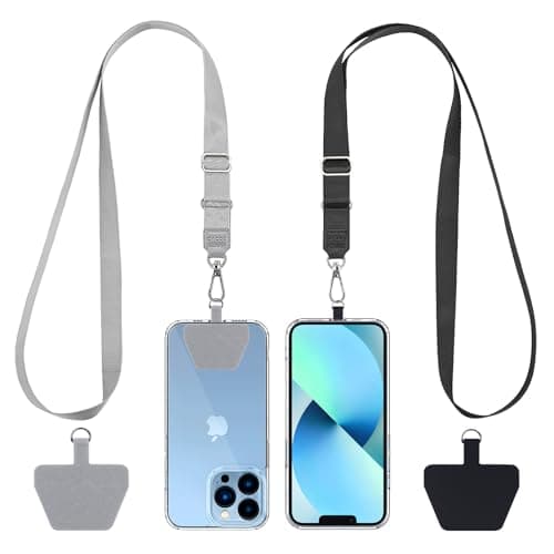 CACOE Phone Lanyard Adjustable Strap with patch Crossbody for Smartphones