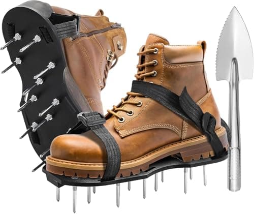 DASBET Epoxy Floor Spiked Shoes with Stainless Steel Shovel 2''/50mm Spikes