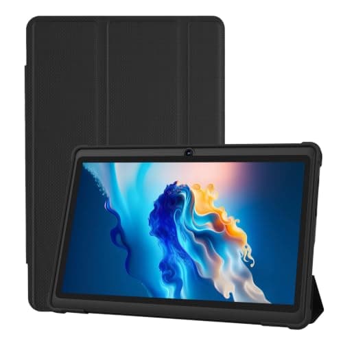 GOZZGEAR Tablets 7 inch Android WiFi Tablet, Parental Control,Tablet PC, Dual Camera, Bluetooth, WiFi, Portable Tablets with Black Case, Pocket Tablet PC for school study work, 2-Year Warranty