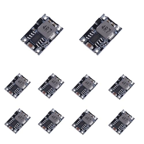 BTFO 10pcs 5V Buck Converter Module, 3A DC-DC Step Down Converter Board