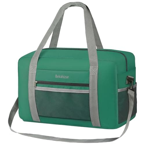 for Ryanair Airlines Cabin Bags 40x30x20 Underseat Holdall Travel Bag 20L Carry on Hand Luggage Weekend Bag with Shoulder Strap for Women and Men (Teal Blue)