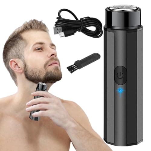 Mini Shaver Portable Electric Shaver, Mini Razor for Men, USB Rechargeable