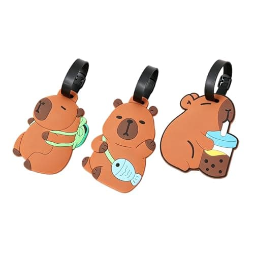 3Pack Suitcase Tags, Luggage Labels Tags Identifier for Suitcases Luggage