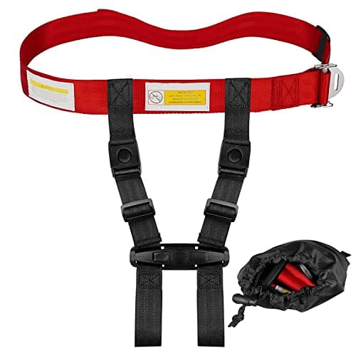 MED Supplies Is Us Child Airplane Safety Travel Harness - Safe and Comfortable Airplane Harness with Adjustable Straps - Airplane Travel Essentials for Kids and Toddlers