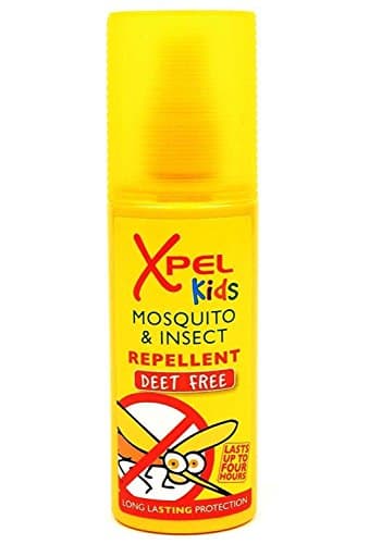 SIX PACKS of Xpel Kids Mosquito & Innsect Replent 70ml (DEET FREE) Pump Spray
