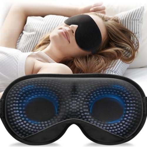 Umisleep Weighted Sleep Mask Women Men, Relieve Stress, Headache,120g