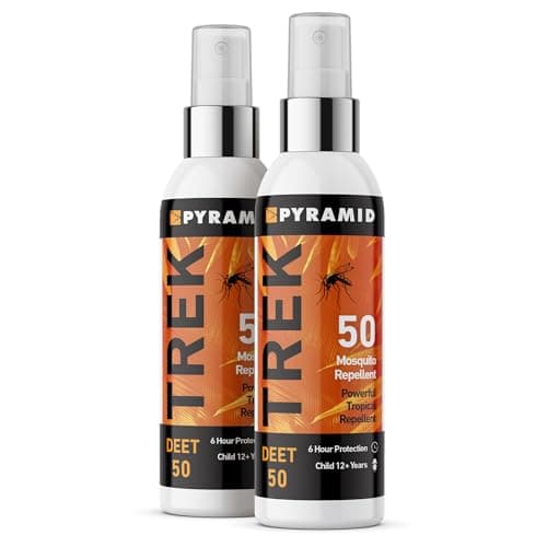 Pyramid Trek 50 Mosquito & Insect Repellent 50% DEET 6 Hr Protection 100ml