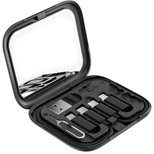 Betron USB Type C to Lightning, Micro-USB, and USB-A Adapter Set